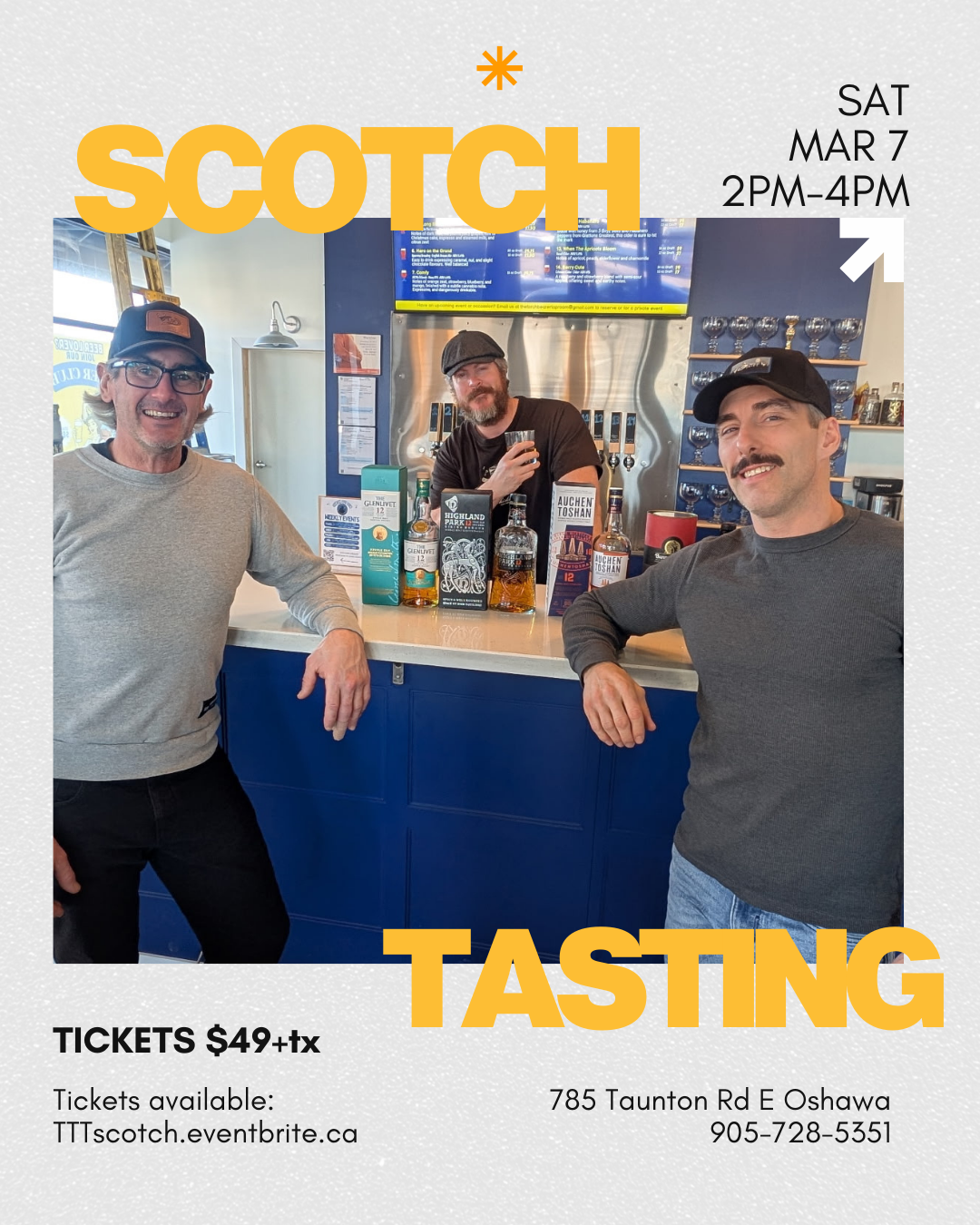 Oshawa Scotch/Whisky Tasting